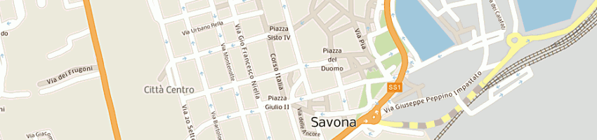 Mappa della impresa scuole secondarie di primo grado pertini a SAVONA