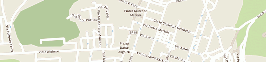 Mappa della impresa pischedda alessandro a BOSA