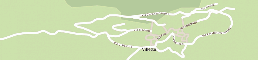 Mappa della impresa bonzani michele a VILLETTE