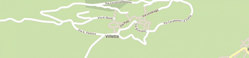 Mappa della impresa comune di villette a VILLETTE