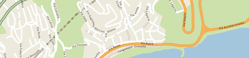 Mappa della impresa hotel flora di corso patrizia a CELLE LIGURE