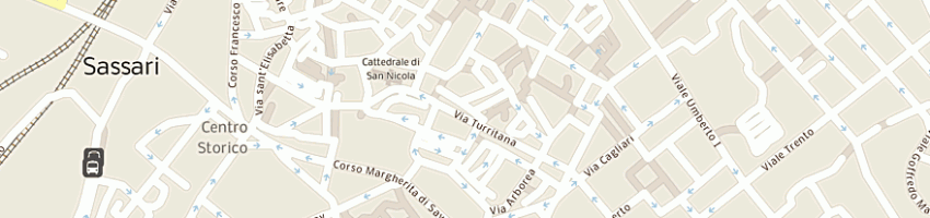 Mappa della impresa ristorante dido' a SASSARI