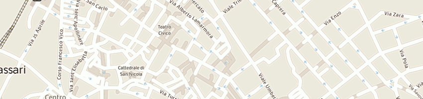 Mappa della impresa alchimilla di sanna gavino a SASSARI