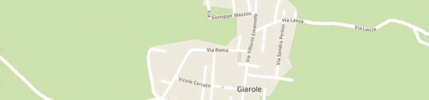 Mappa della impresa rossi patrizia a GIAROLE