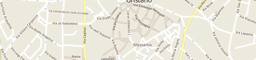 Mappa della impresa creditcasa di francesco orru a ORISTANO