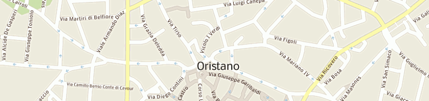 Mappa della impresa cubadda graziana a ORISTANO