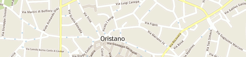 Mappa della impresa gianni pintus e c snc a ORISTANO