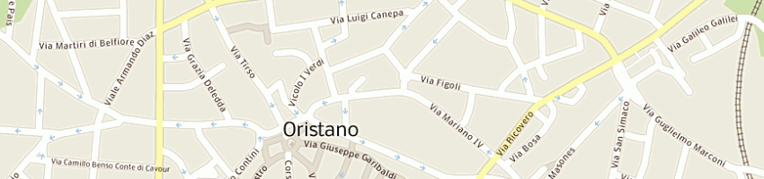 Mappa della impresa mereu giuseppe a ORISTANO