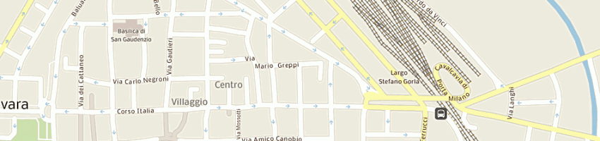 Mappa della impresa san giovanni srl a NOVARA