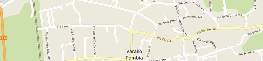 Mappa della impresa madia sdf a VARALLO POMBIA