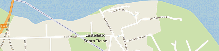 Mappa della impresa gilda sas di rapa antonella e c a CASTELLETTO SOPRA TICINO