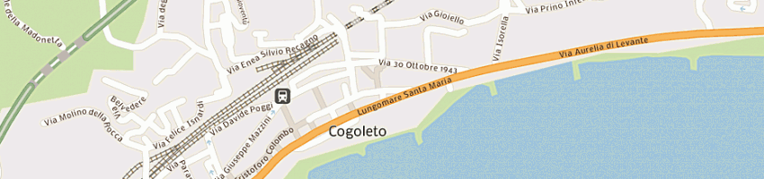 Mappa della impresa primo piatto di carossino diego a COGOLETO