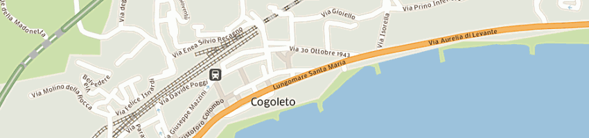 Mappa della impresa pompe funebri lavagetto lorenzo spa a COGOLETO