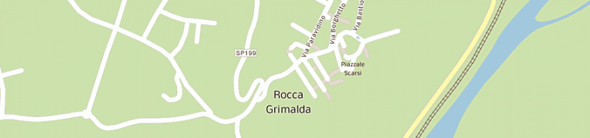 Mappa della impresa medica maurizio a ROCCA GRIMALDA