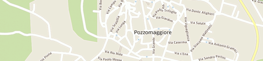 Mappa della impresa avis a POZZOMAGGIORE