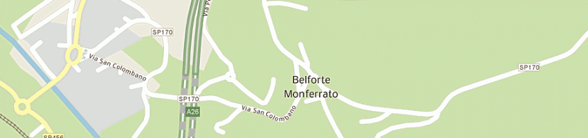 Mappa della impresa limoni spa a BELFORTE MONFERRATO