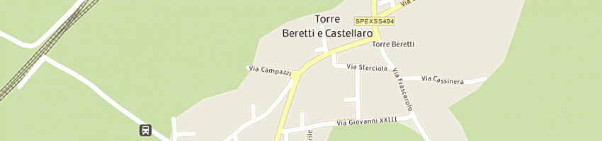 Mappa della impresa centro estetico nuova immagine di vimercati annarita a TORRE BERETTI E CASTELLARO