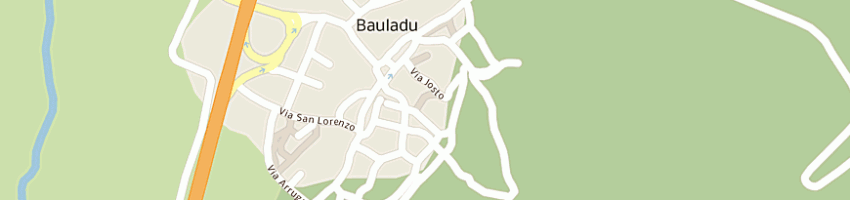 Mappa della impresa comune di bauladu -prov oristano- a BAULADU