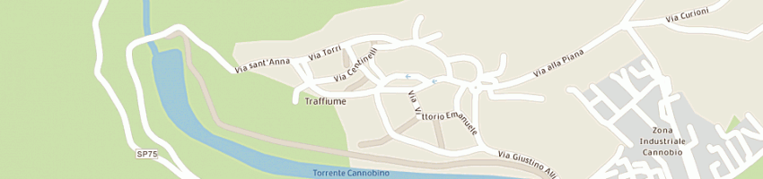 Mappa della impresa comune di cannobio a CANNOBIO