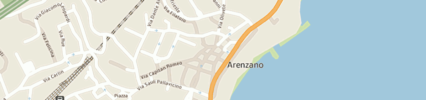 Mappa della impresa bruzzo agostino srl a ARENZANO