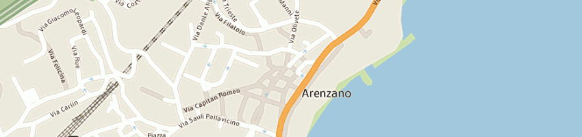 Mappa della impresa patane' antonino a ARENZANO