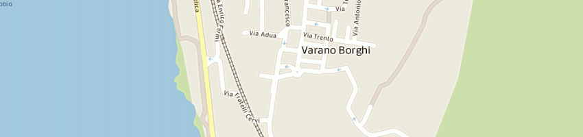 Mappa della impresa saporiti franco a VARANO BORGHI