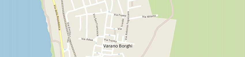 Mappa della impresa poste italiane bureau   fax a VARANO BORGHI