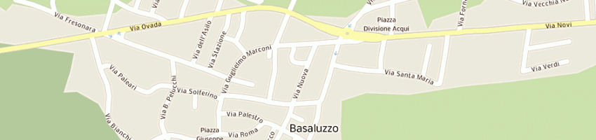 Mappa della impresa municipio a BASALUZZO