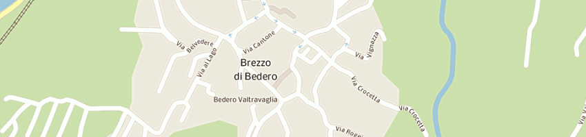 Mappa della impresa bina luciano a BREZZO DI BEDERO