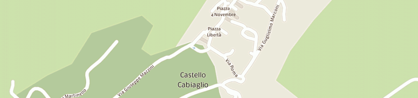 Mappa della impresa parrocchia di cabiaglio a CASTELLO CABIAGLIO