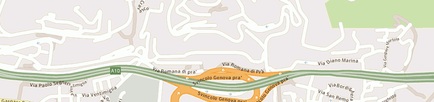 Mappa della impresa fugazza enrico a GENOVA