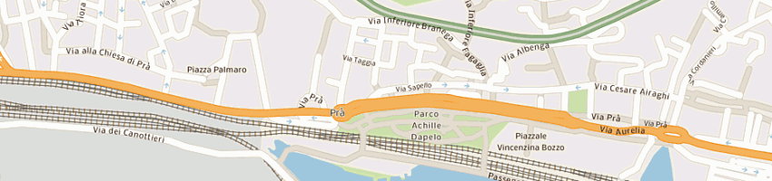 Mappa della impresa gaggero alba a GENOVA