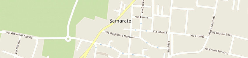 Mappa della impresa brezzi rodolfo a SAMARATE