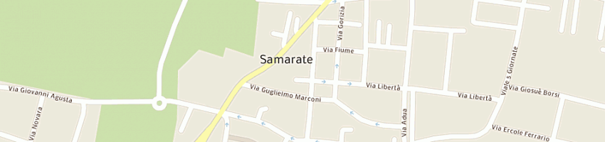 Mappa della impresa municipio di samarate a SAMARATE