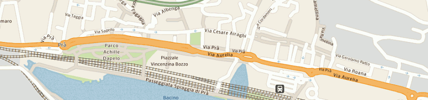 Mappa della impresa ristorante san pietro a GENOVA