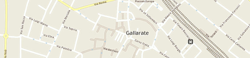 Mappa della impresa geos immobiliare (srl) a GALLARATE