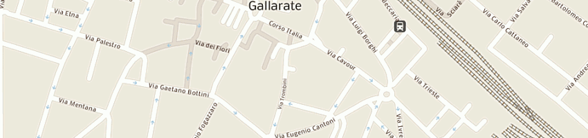 Mappa della impresa da ada di novati lauro a GALLARATE