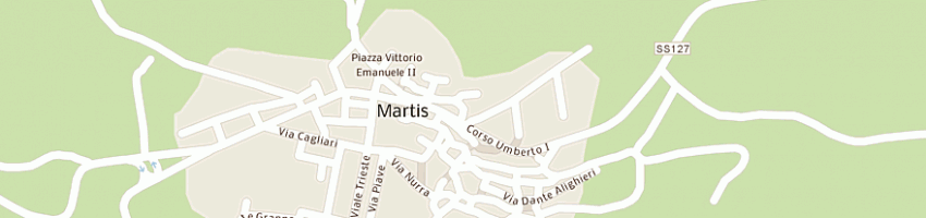 Mappa della impresa sini antonio gavino a MARTIS