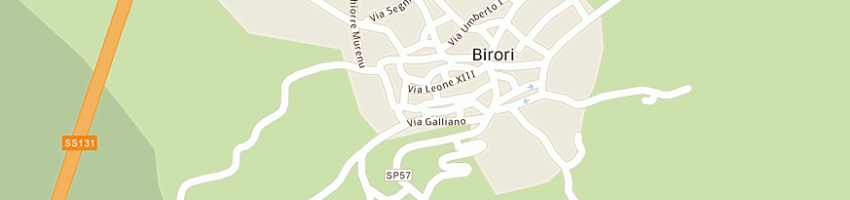 Mappa della impresa comune a BIRORI