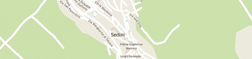 Mappa della impresa comune di sedini a SEDINI