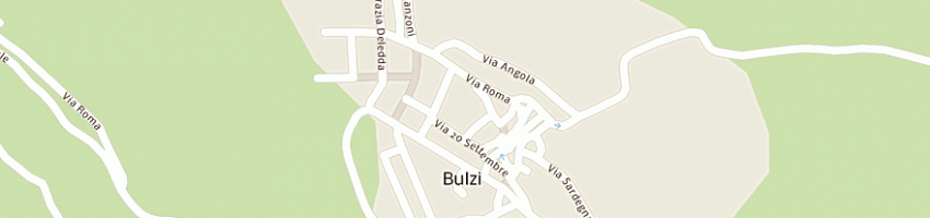 Mappa della impresa comune di bulzi a BULZI