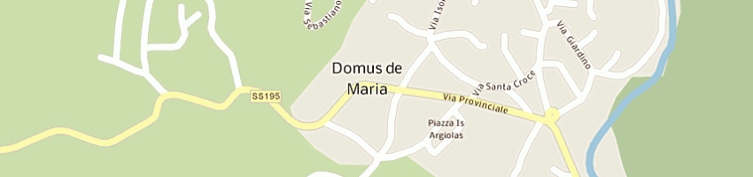 Mappa della impresa icicos srl a DOMUS DE MARIA