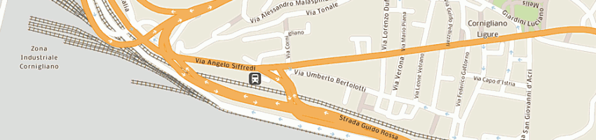 Mappa della impresa bar mam a GENOVA