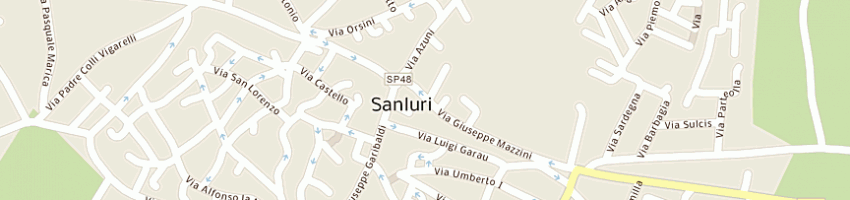 Mappa della impresa bandinu giancarlo a SANLURI