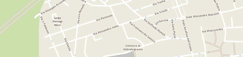 Mappa della impresa la filarmonica a ABBIATEGRASSO