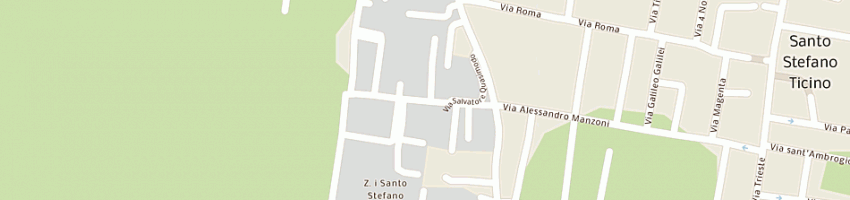 Mappa della impresa tma sas di tiziana macchi e c a SANTO STEFANO TICINO