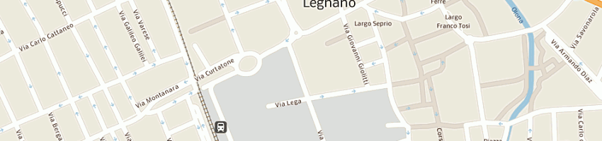 Mappa della impresa dell'acqua bruno a LEGNANO