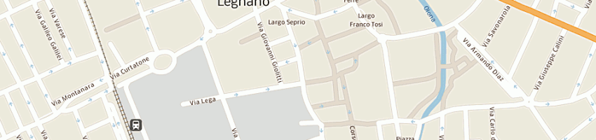 Mappa della impresa bigonzi gabriele a LEGNANO