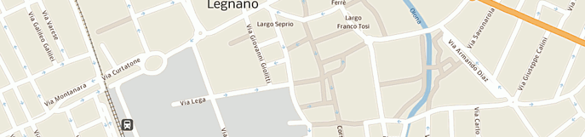 Mappa della impresa fumagalli fabio a LEGNANO