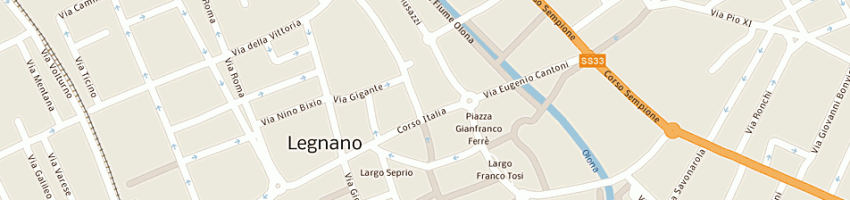 Mappa della impresa banco di desio e della brianza spa a LEGNANO